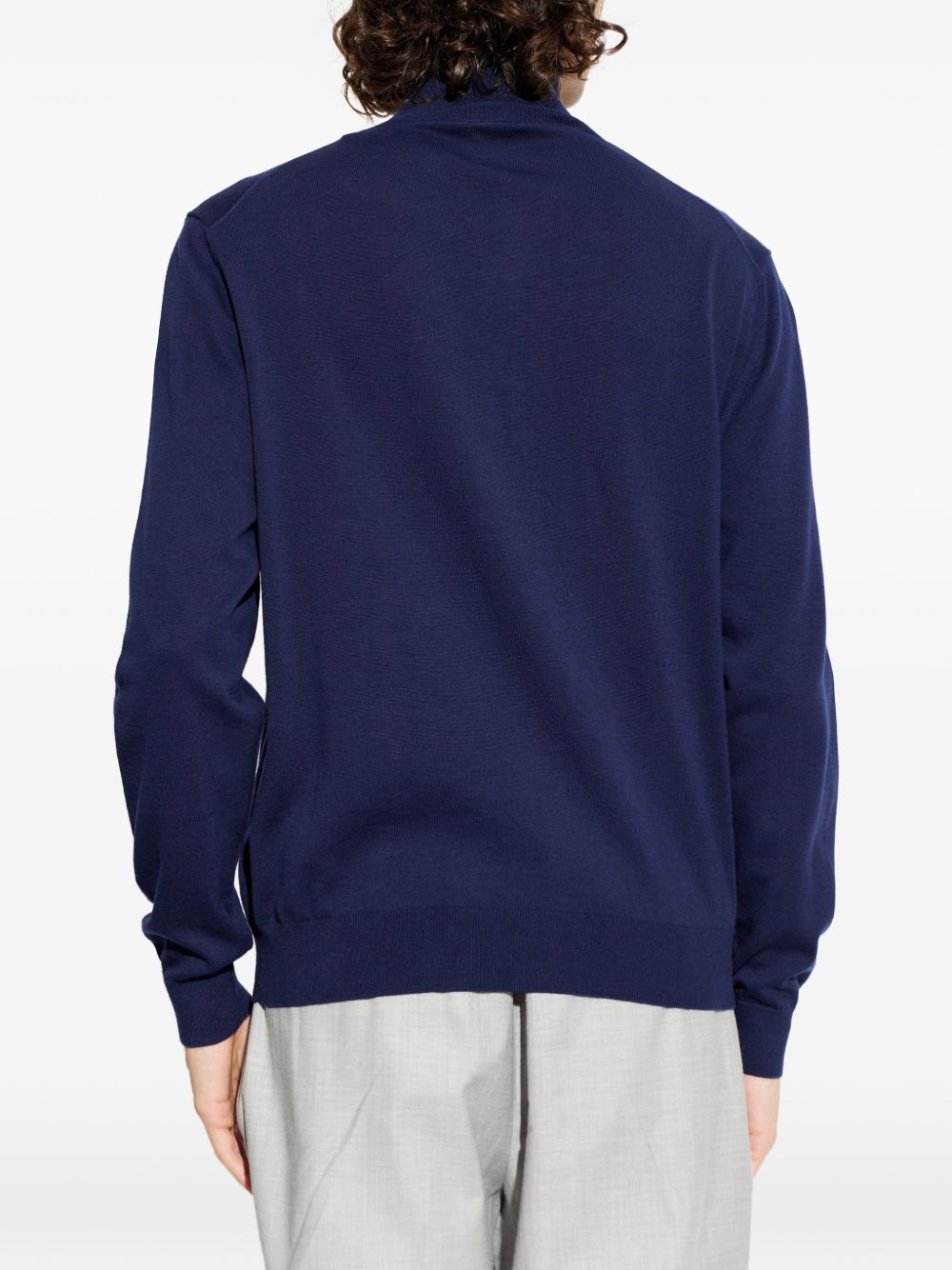 Etro Sweaters Navy Blue