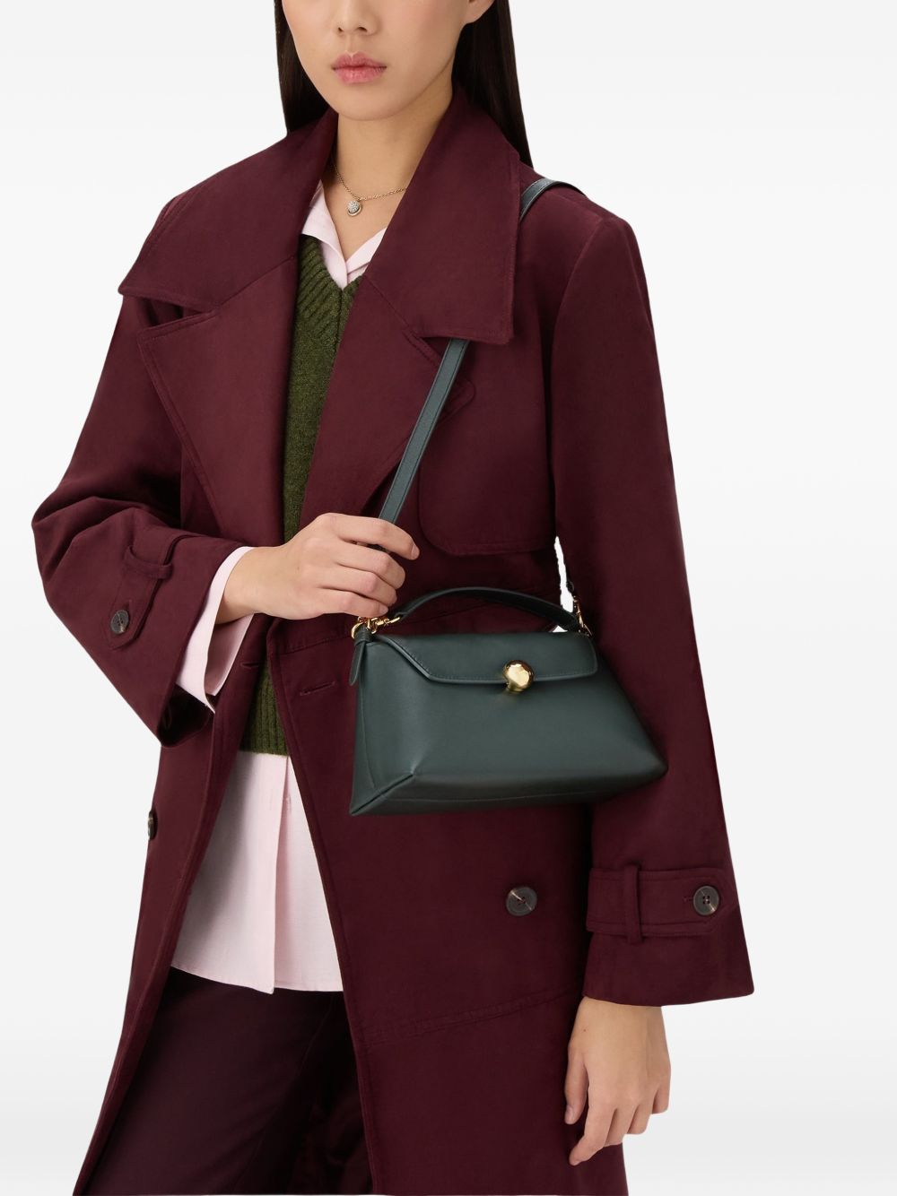 Furla Bags Deep Green Lea