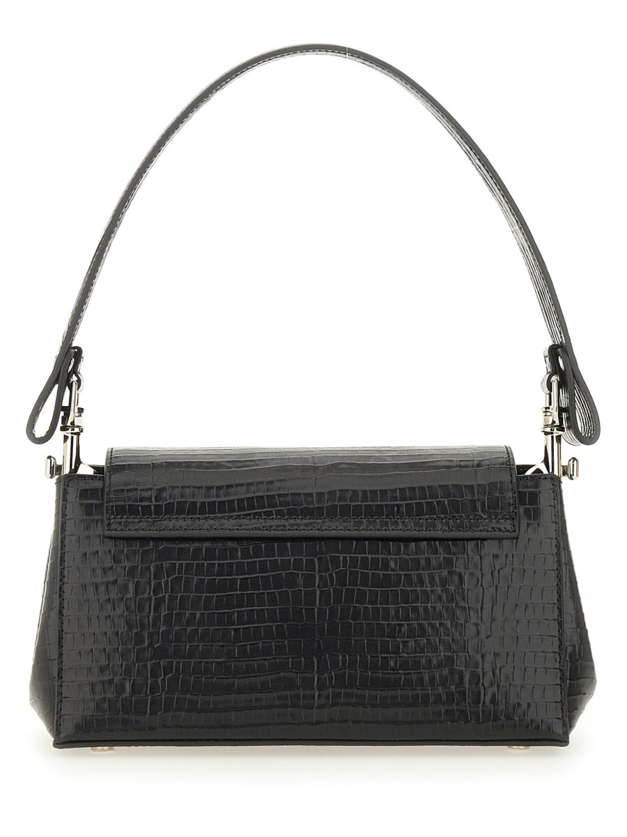 Handbag Hazel Medium Black Calf Leather Handbags