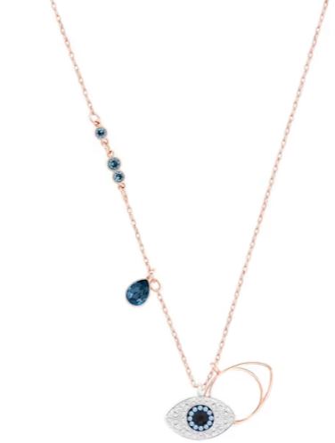 Swaroski Bijoux Rose Gold / Blue