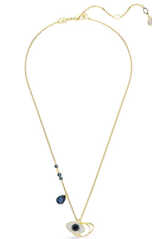 Swaroski Bijoux Gold / Blue