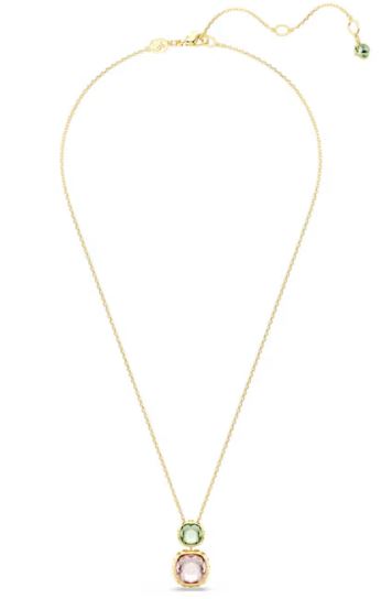 Swaroski Bijoux Gold, Green, Pink