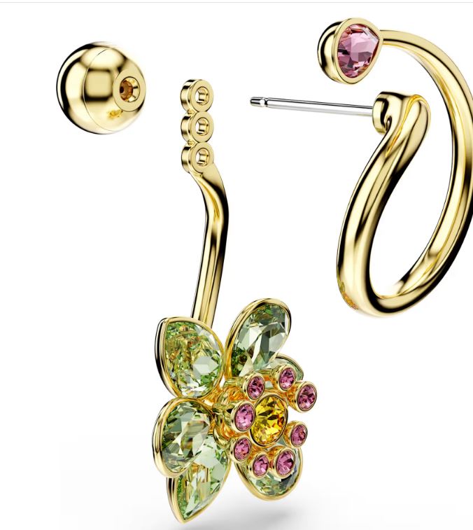 Swaroski Bijoux Gold Multicolor