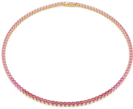 Swaroski Bijoux Pink / Gold