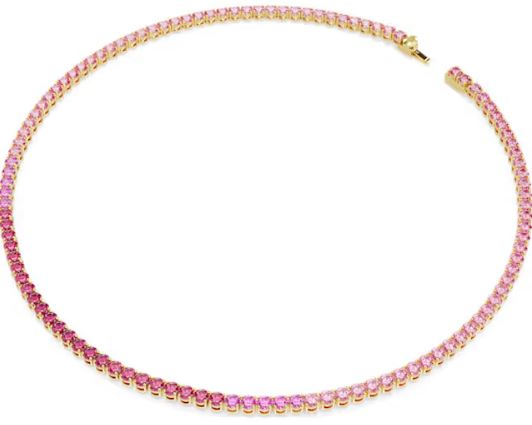 Swaroski Bijoux Pink / Gold