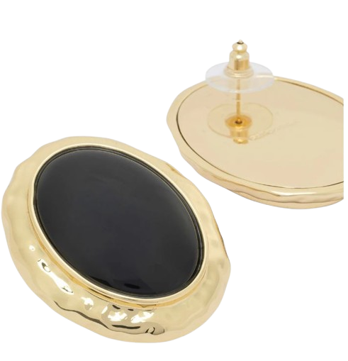 SELF PORTRAIT Bijoux Black And Gold