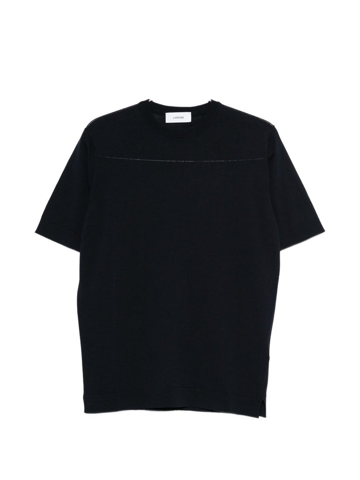 Lardini Sweaters Navy Blue