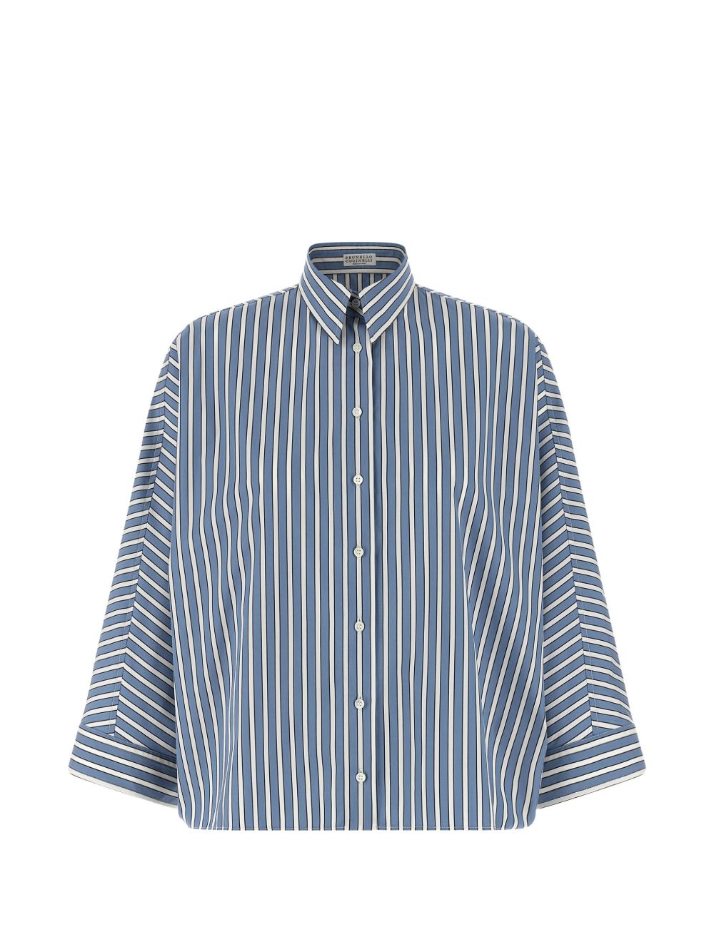 Brunello Cucinelli Shirts Light Blue