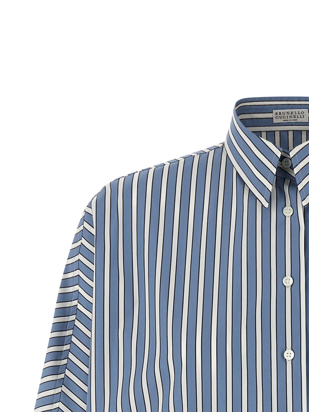 Brunello Cucinelli Shirts Light Blue