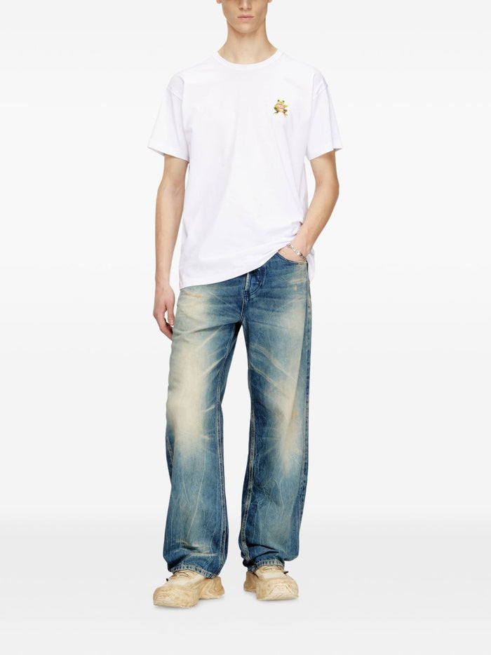 Diesel T-shirts and Polos White Cotton