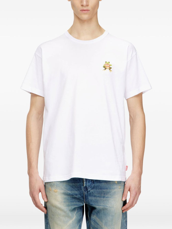 Diesel T-shirts and Polos White Cotton