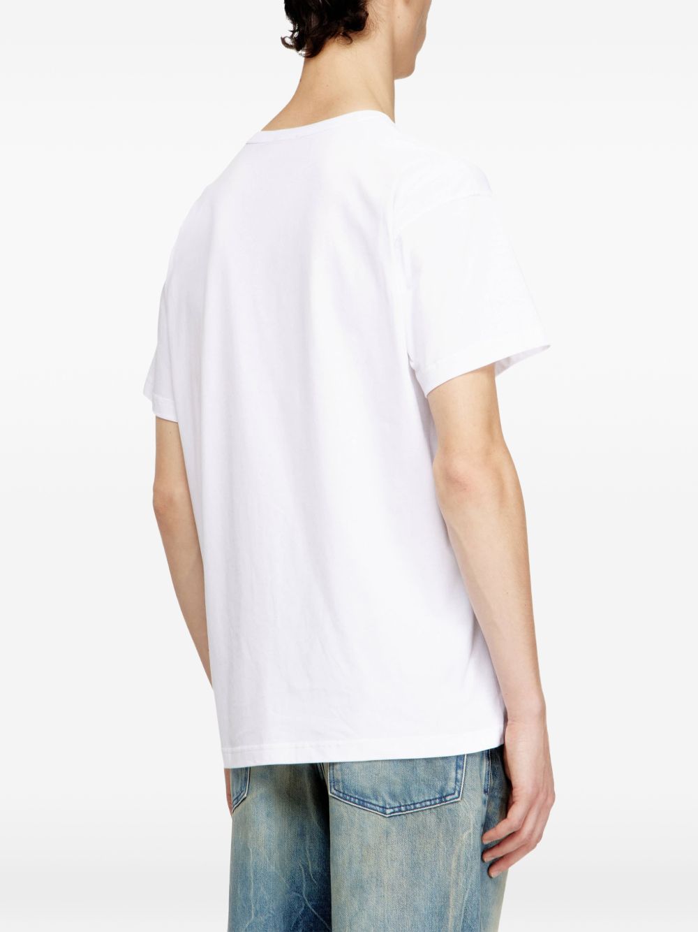 Diesel T-shirts and Polos White Cotton