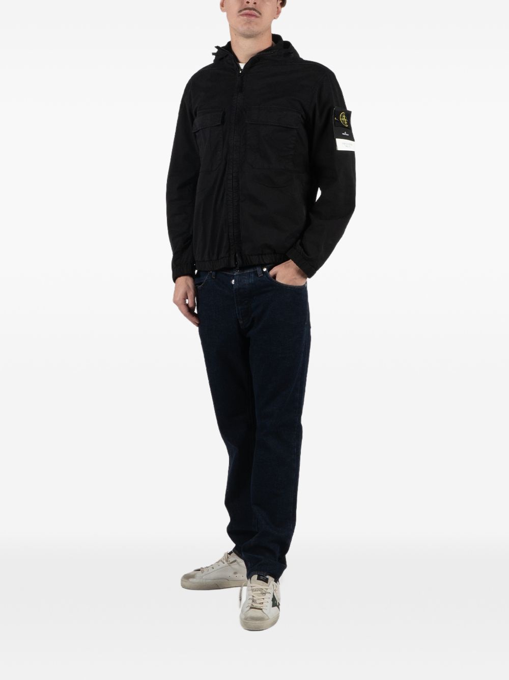 Stone Island Jackets Black Co Ea