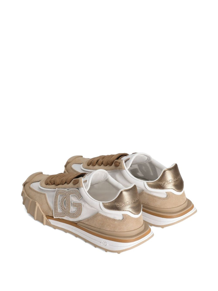 Dolce & Gabbana Flat shoes Bianco/cappuccino