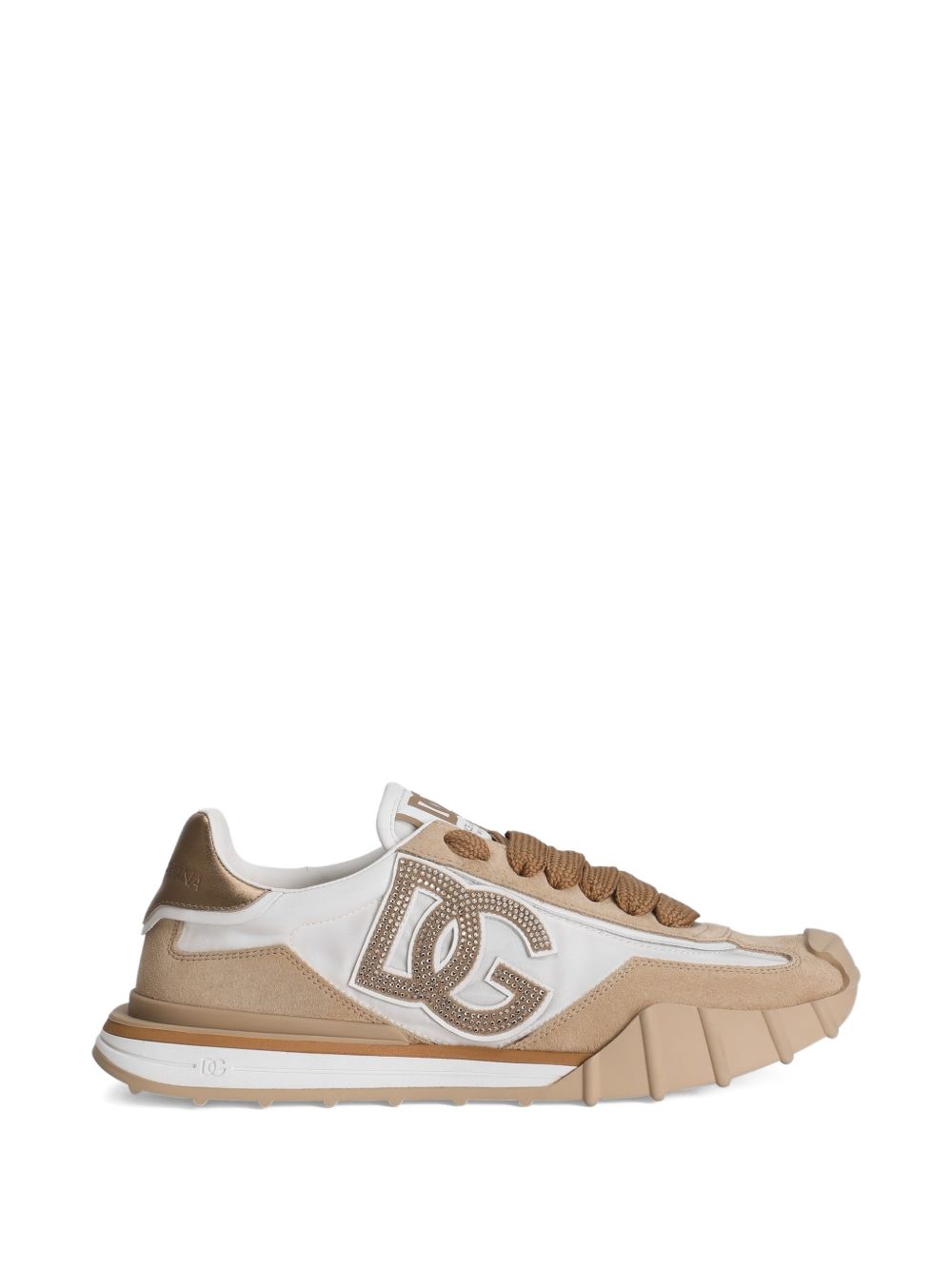 Dolce & Gabbana Flat shoes Bianco/cappuccino