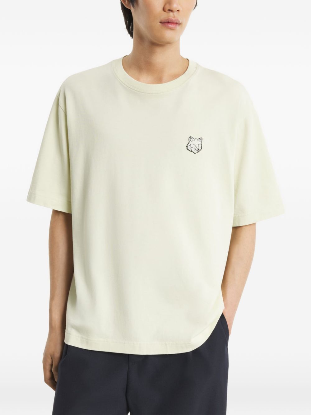 MAISON KITSUNE T-shirts and Polos Aloe Green