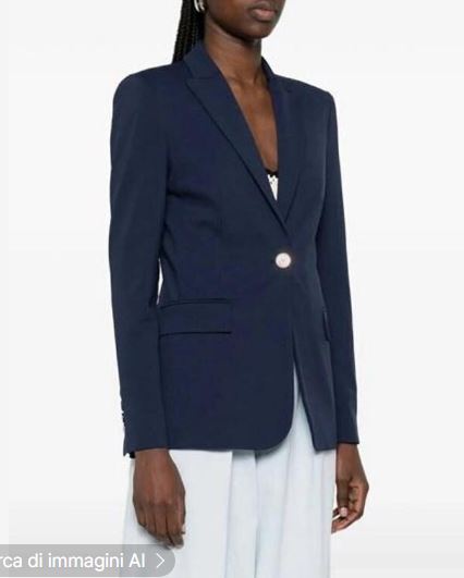 Pinko Jackets Blue Vi Pa Ea