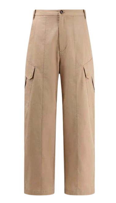 Pinko Trousers Beige Chantilly