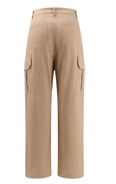 Pinko Trousers Beige Chantilly