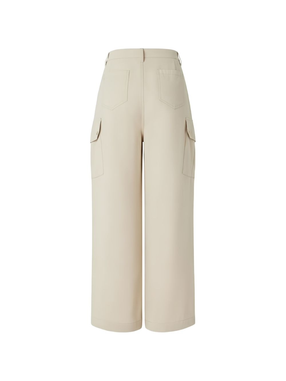 Pinko Trousers Beige Chantilly