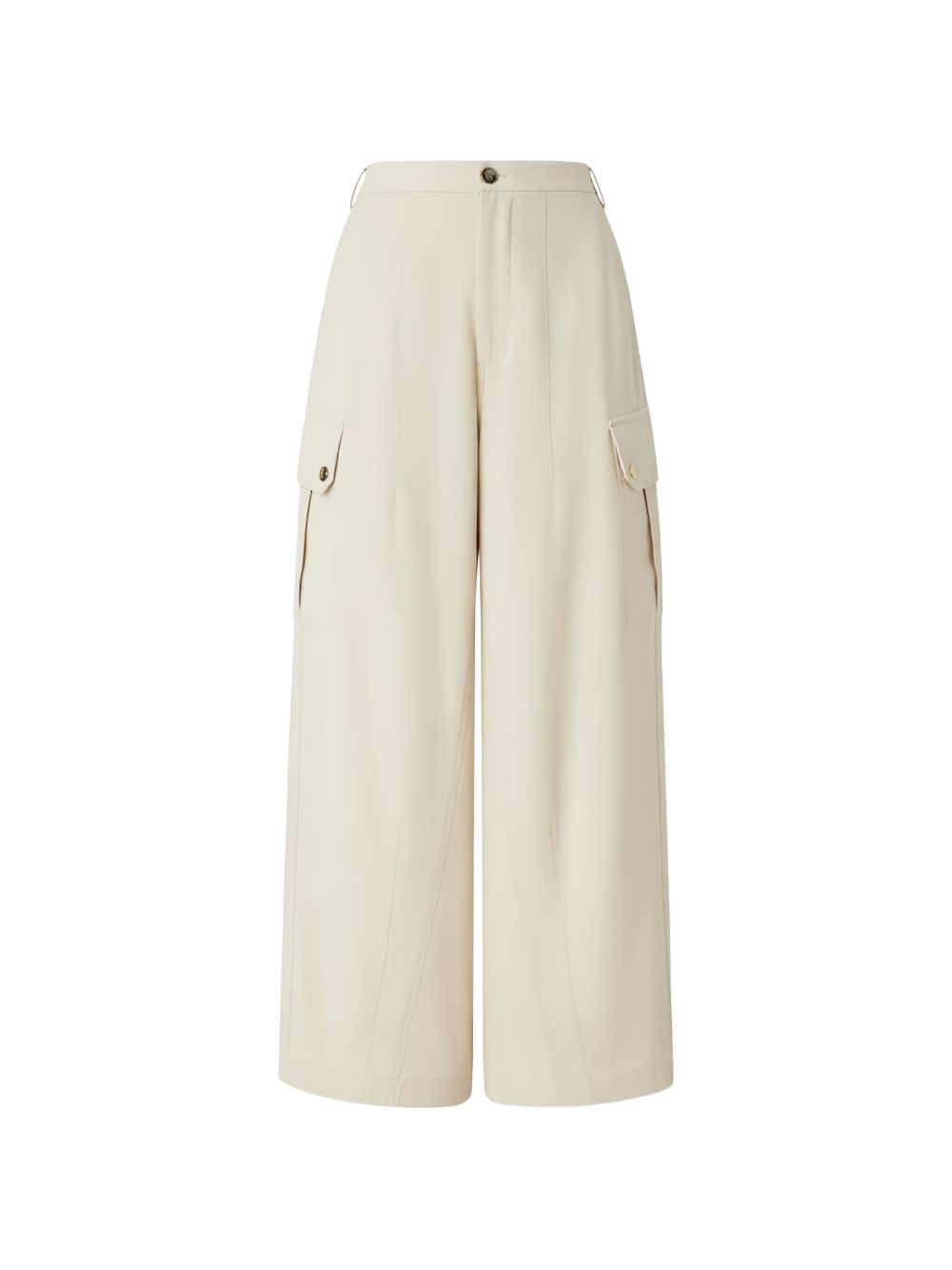 Pinko Trousers Beige Chantilly