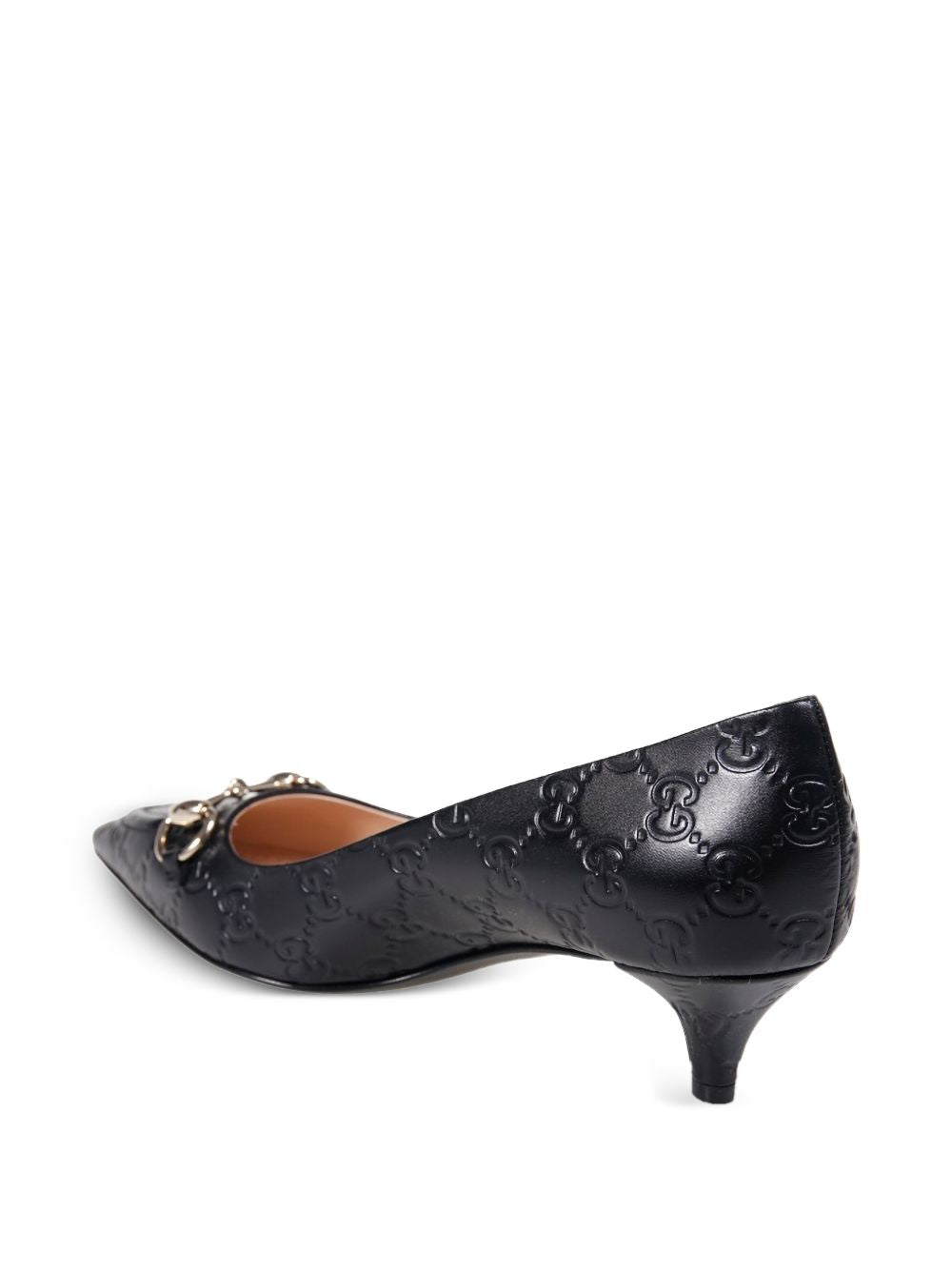Gucci Flat shoes Black Lea+fab Rub Sole