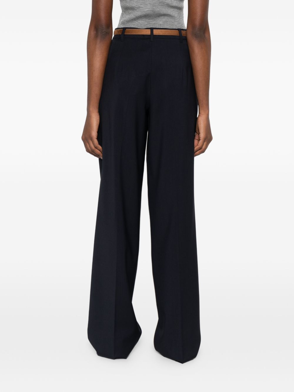 Max Mara Studio Trousers Blu