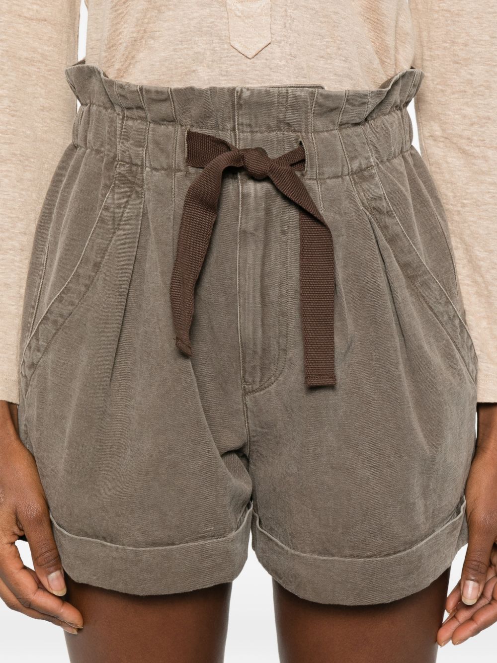 Isabel Marant Shorts Dark Bronze