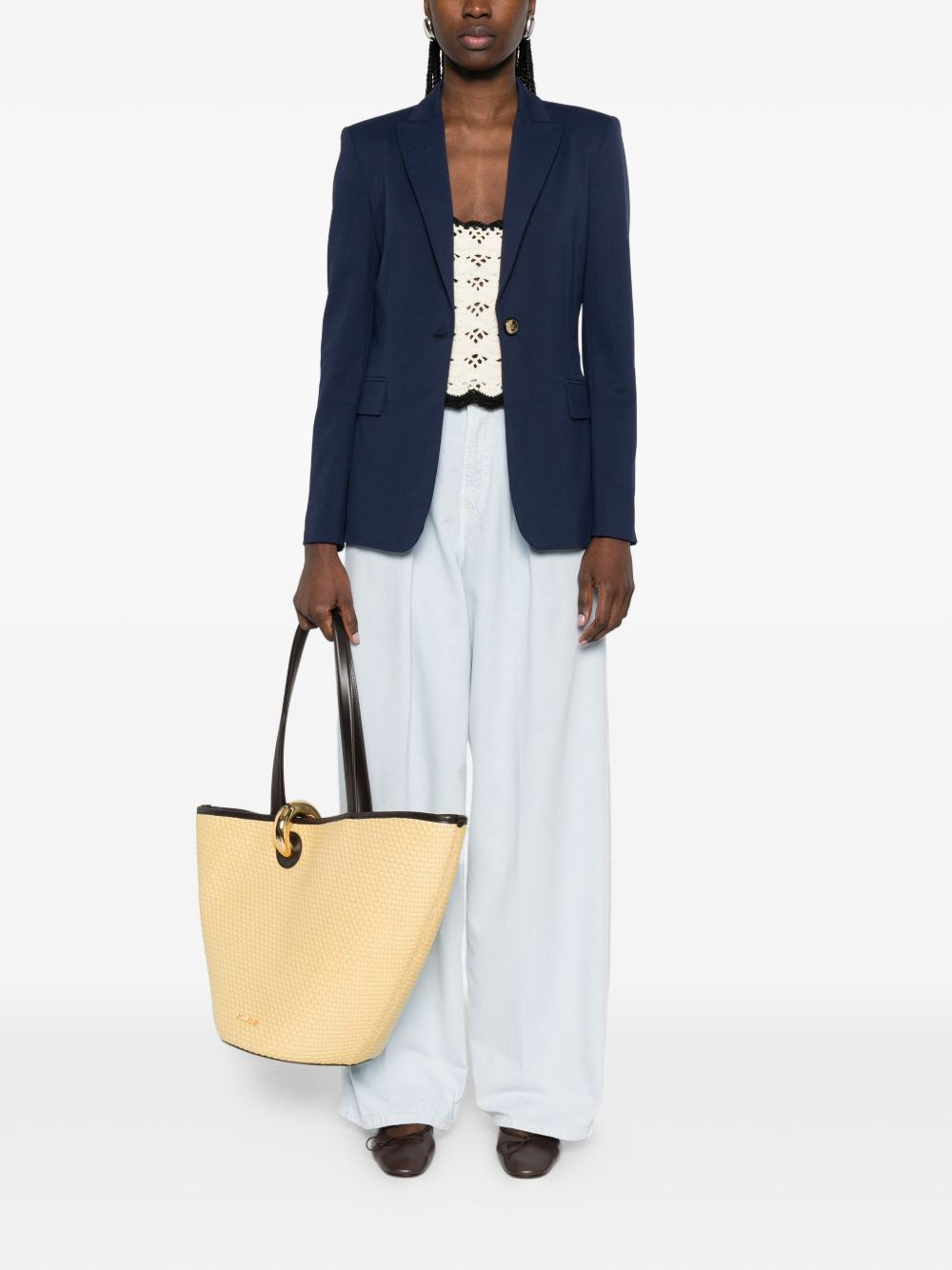 Pinko Jackets Blue Vi Pa Ea