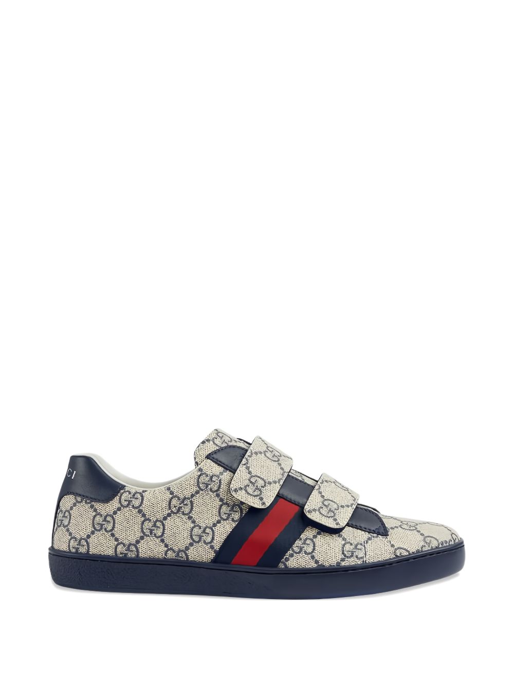 Gucci Kids Flat Shoes Beige Blu