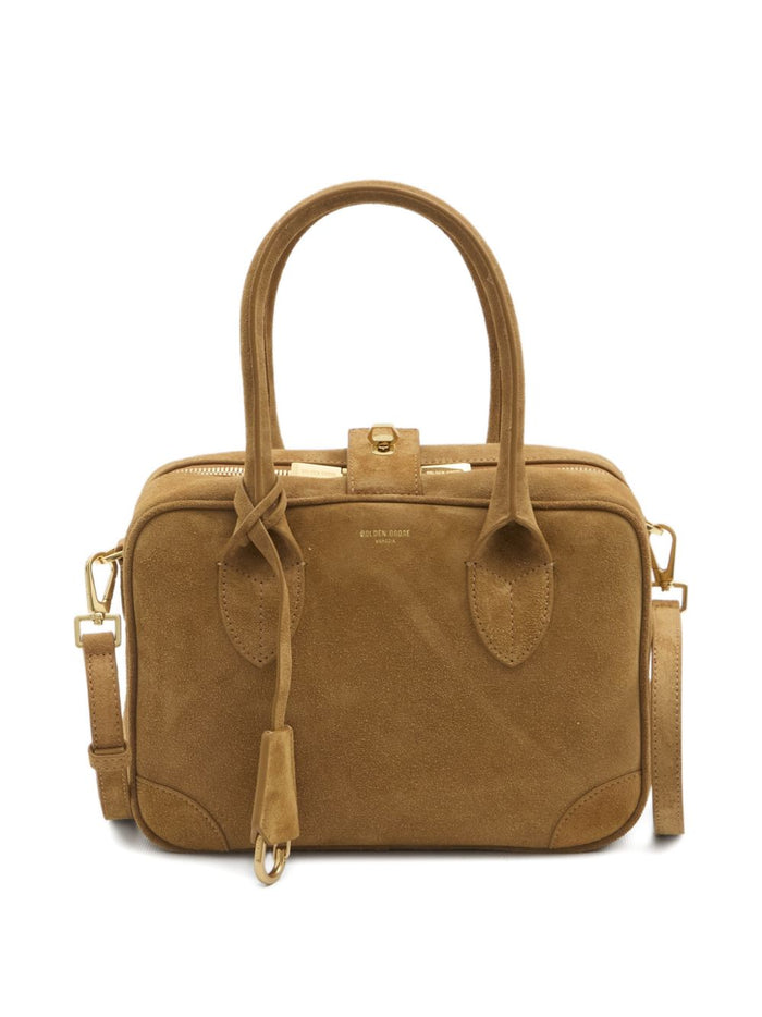 Golden Goose Bags Camel Suede
