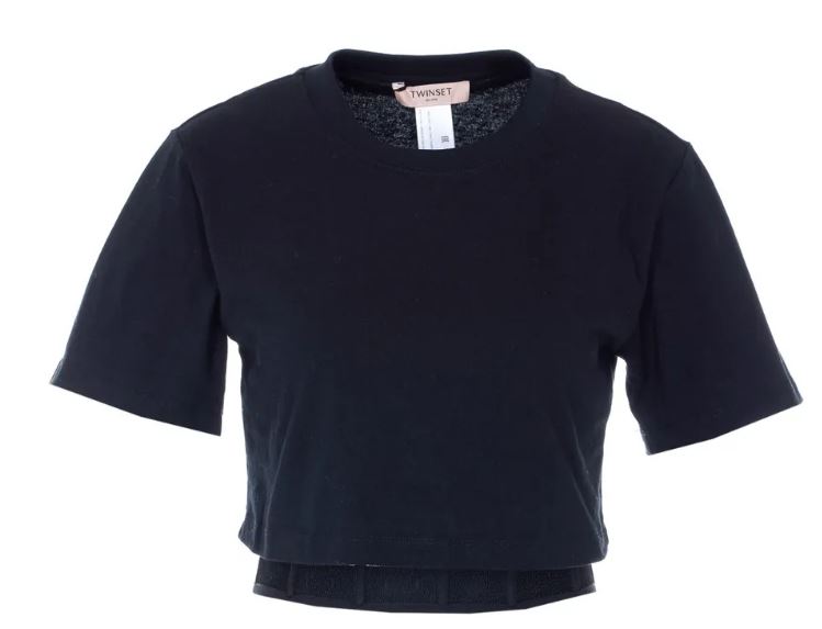 Twin-Set T-Shirts And Polos Black