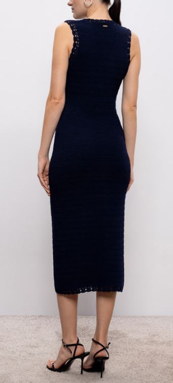 Twin-Set Dresses Blue Night