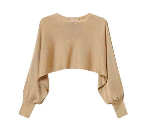 Twin-Set Sweaters Sand Lurex