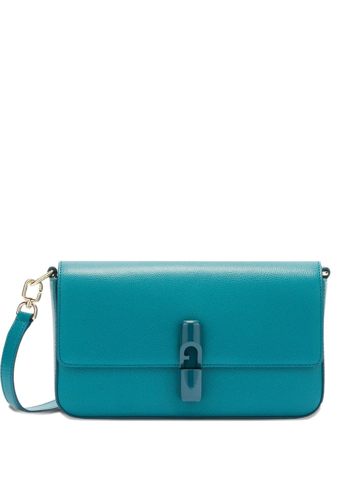 Furla Bags Amatore Blue Lea Poliuretano
