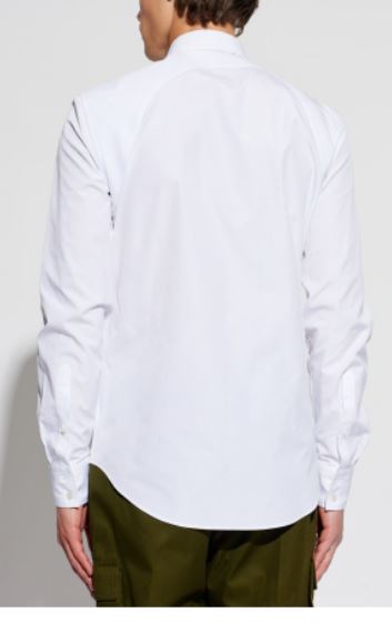 Alexander McQueen Shirts Optical White