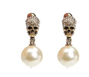 Alexander McQueen Bijoux Antique Gold Brass