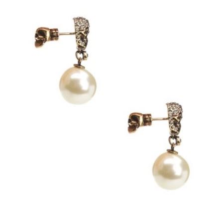 Alexander McQueen Bijoux Antique Gold Brass