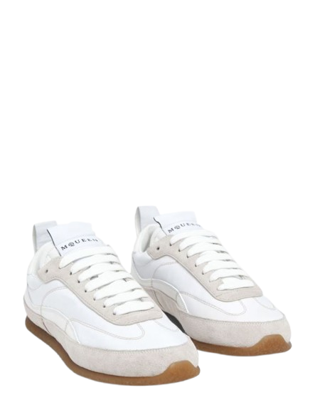 Alexander McQueen Flat shoes White/lamb/white