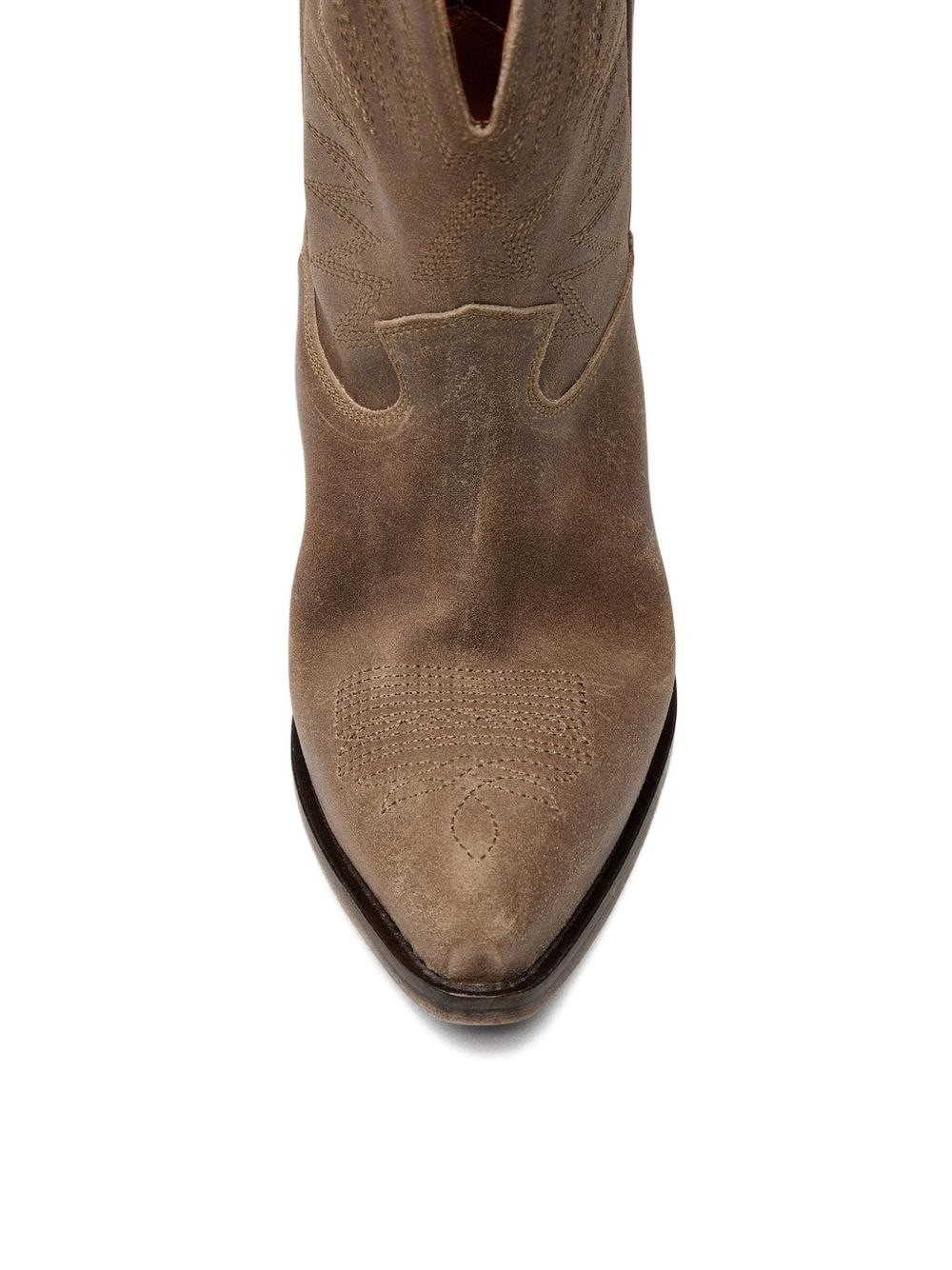 Golden Goose Boots Beige Suede