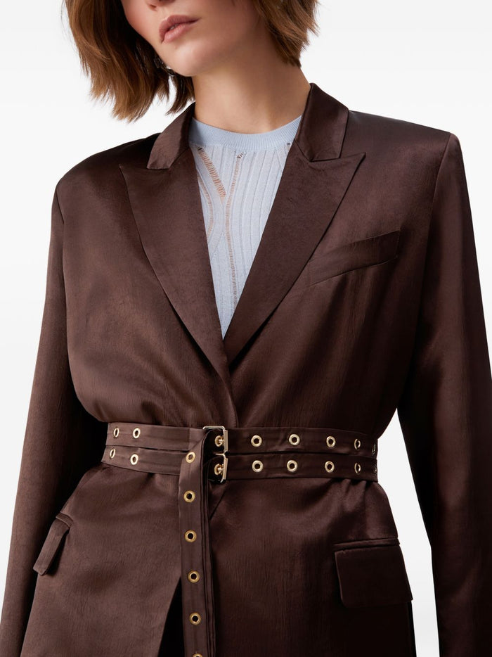 LIU JO BLACK Jackets Chocolate