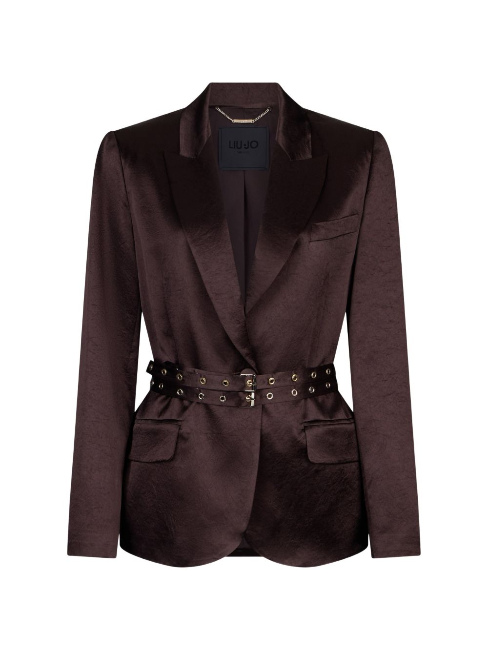 LIU JO BLACK Jackets Chocolate