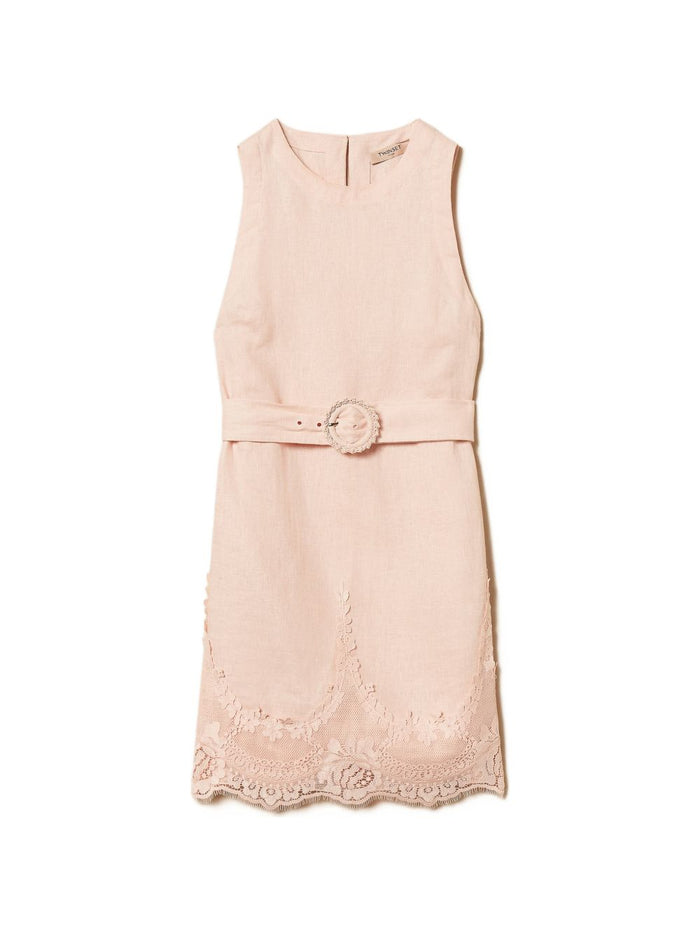 Twin-Set Dresses Pearl Rose
