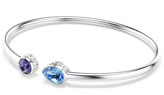 Swaroski Bijoux Silver / Blue Violet