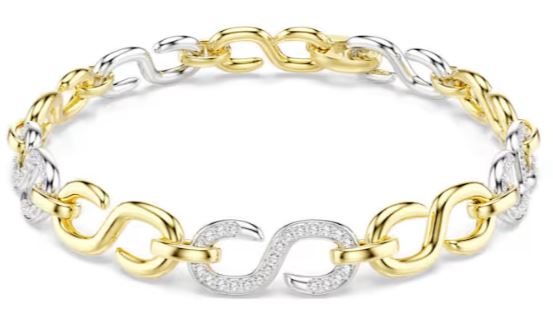 Swaroski Bijoux Gold And Silver