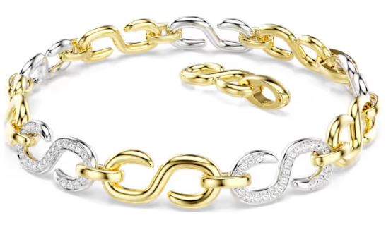 Swaroski Bijoux Gold And Silver