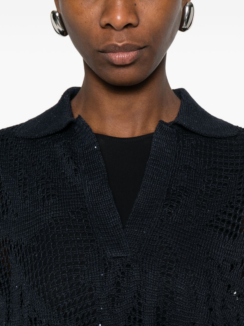 Brunello Cucinelli T-shirts and Polos Abisso Lino Ea