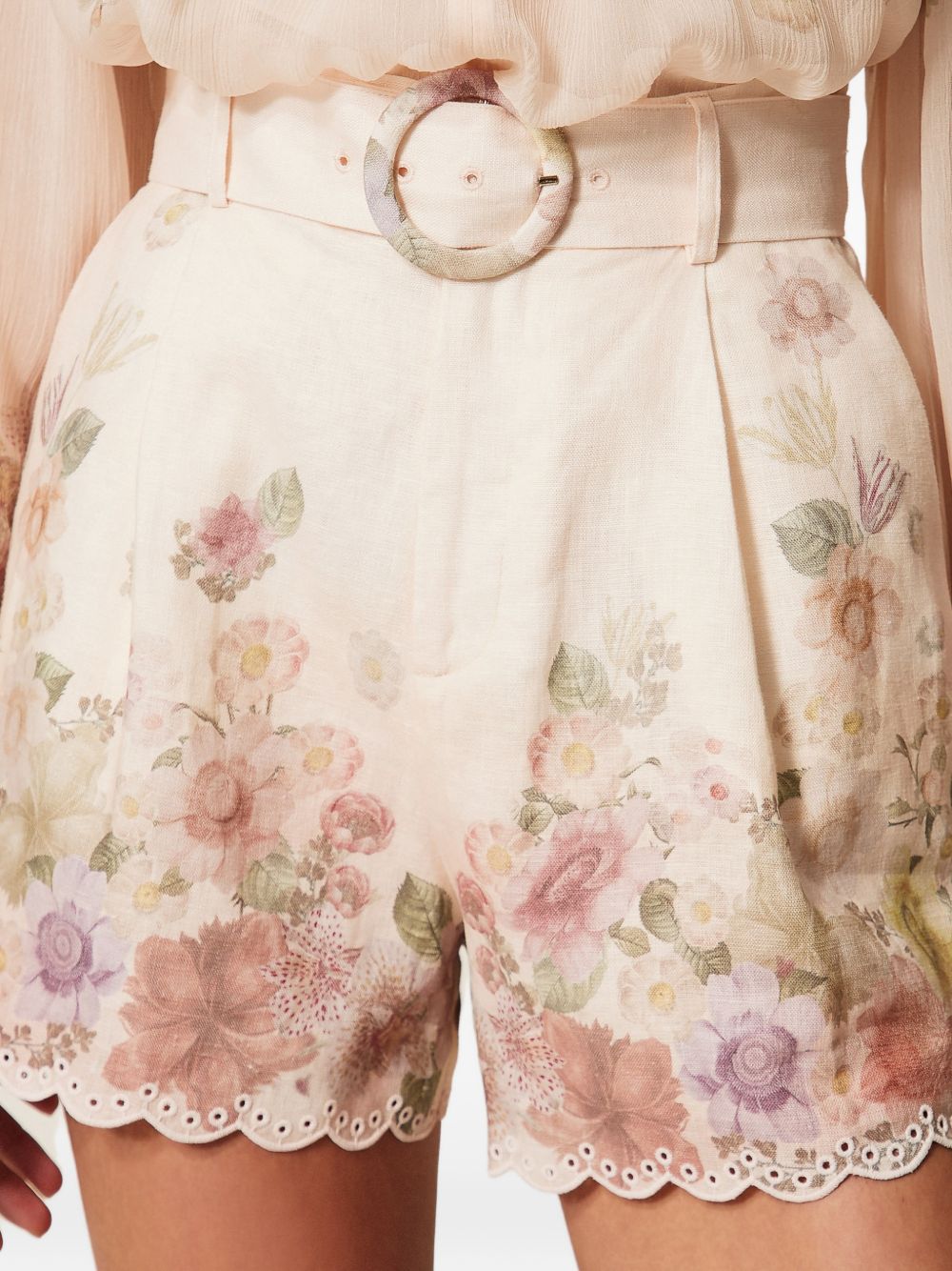 Twin-set Shorts Wildflowers/pastel