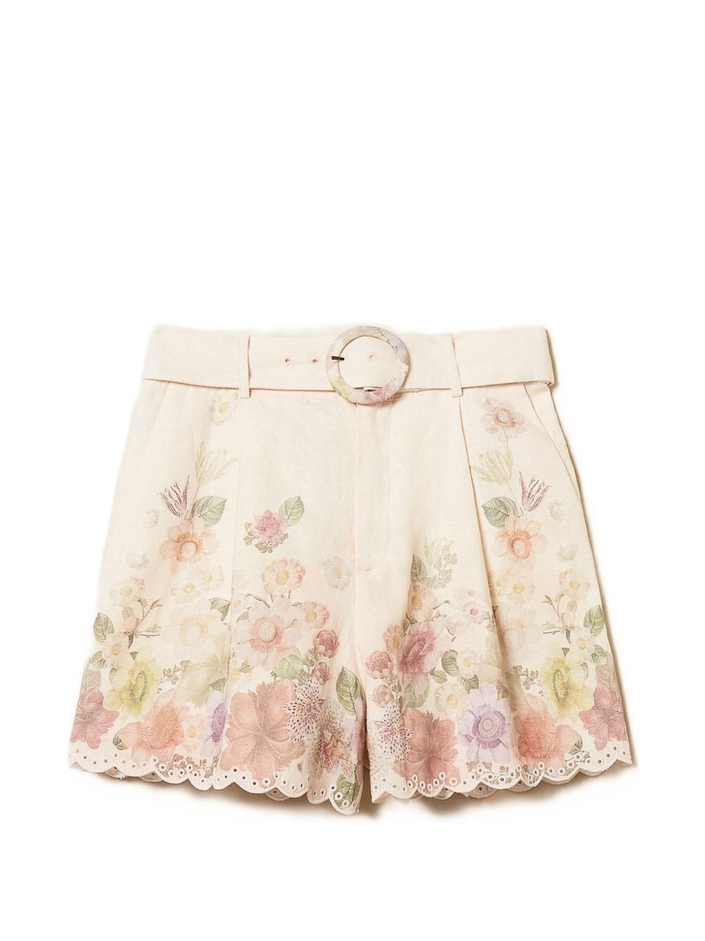 Twin-set Shorts Wildflowers/pastel
