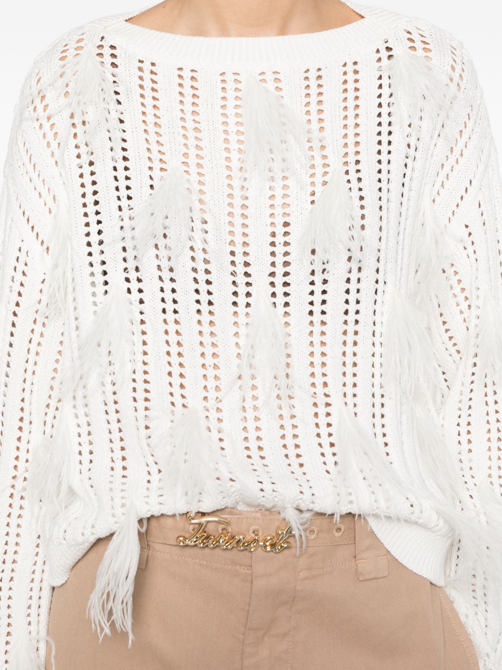 Twin-set Sweaters Madreperla